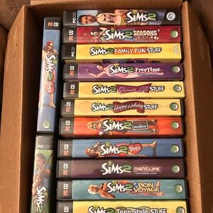 SIMS 2 PC Games and Activation Codes Lot of 16
